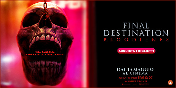 Click per informazioni su Final Destination Bloodlines. Consulta l'orario spettacoli, guarda foto, trailer e/o acquista i biglietti.